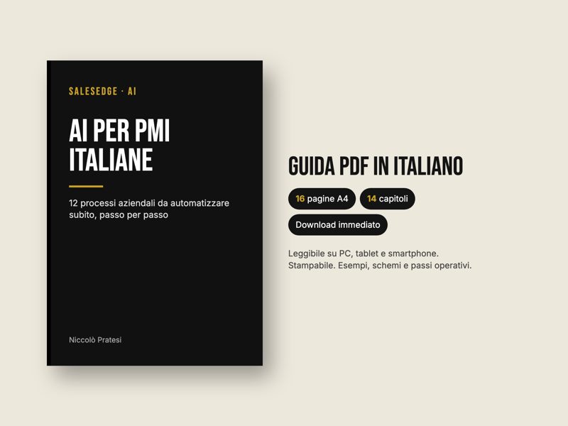 AI per PMI Italiane