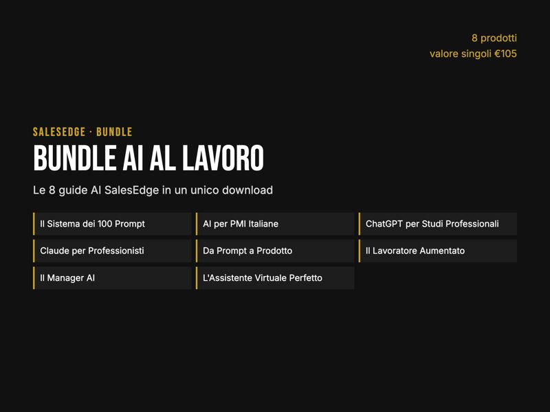 Bundle AI al Lavoro