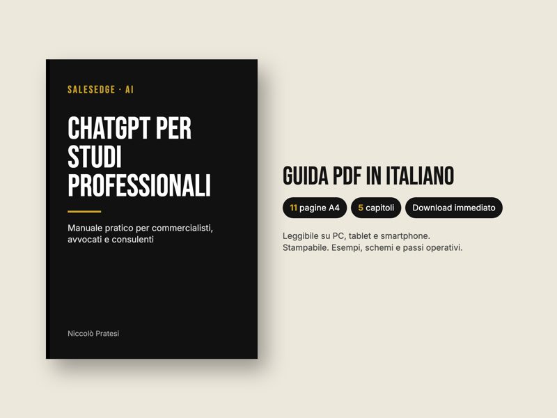 ChatGPT per Studi Professionali