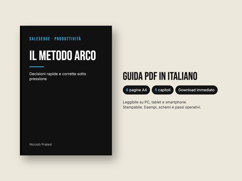 Il Metodo ARCO