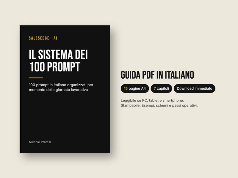 Il Sistema dei 100 Prompt
