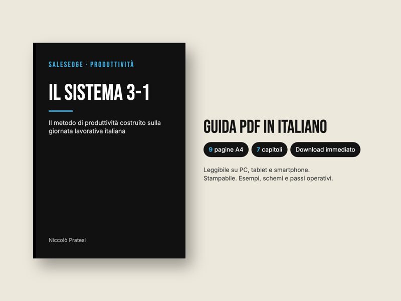 Il Sistema 3-1
