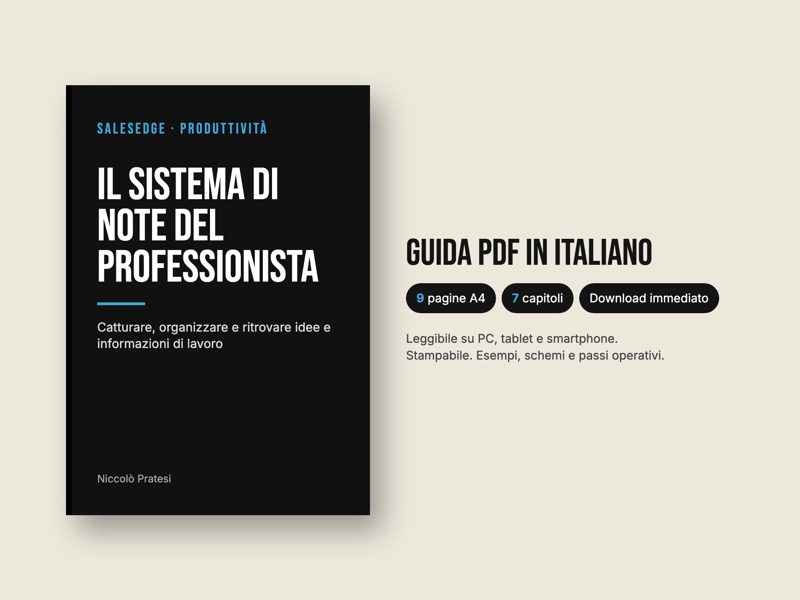 Il Sistema di Note del Professionista