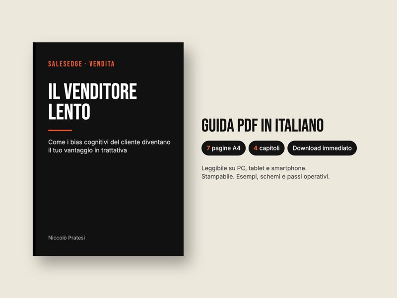 Il Venditore Lento